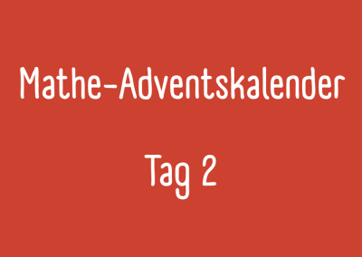 Der zweite Mathe-Adventskalender